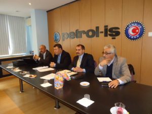 Ankara Şubemizde TPAO Genel Müdürlüğü Arama Grubu Başkanlığına bağlı Jeofizik Hizmetler Müdürlüğü İşyeri’nde Çalışan Üyelerimizi Bilgilendirme Toplantısı