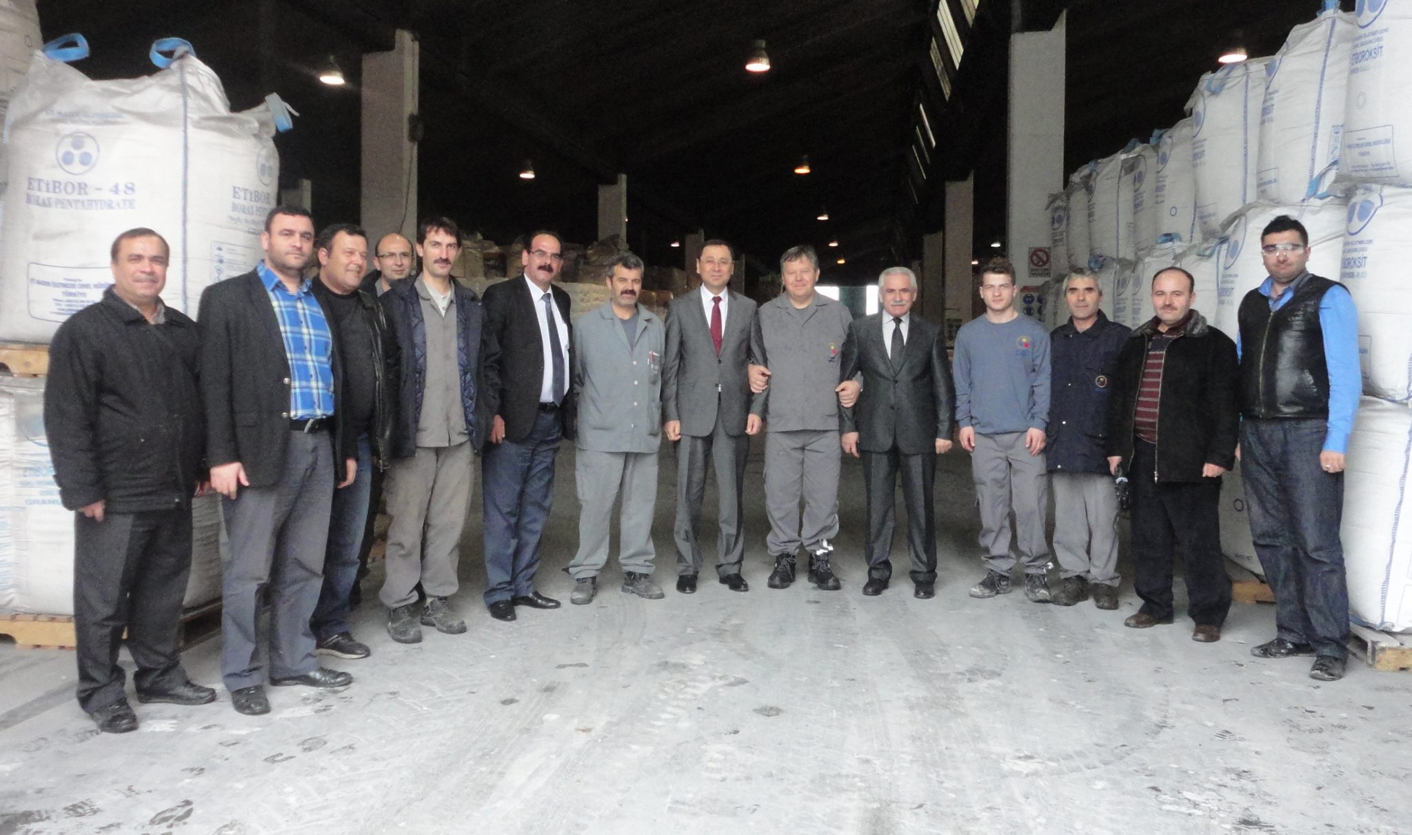 Genel Başkanımız Mustafa Öztaşkın ve Genel Örgütlenme ve Eğitim Sekreterimiz Nimetullah Sözen'den Eti Maden İşyeri Ziyareti