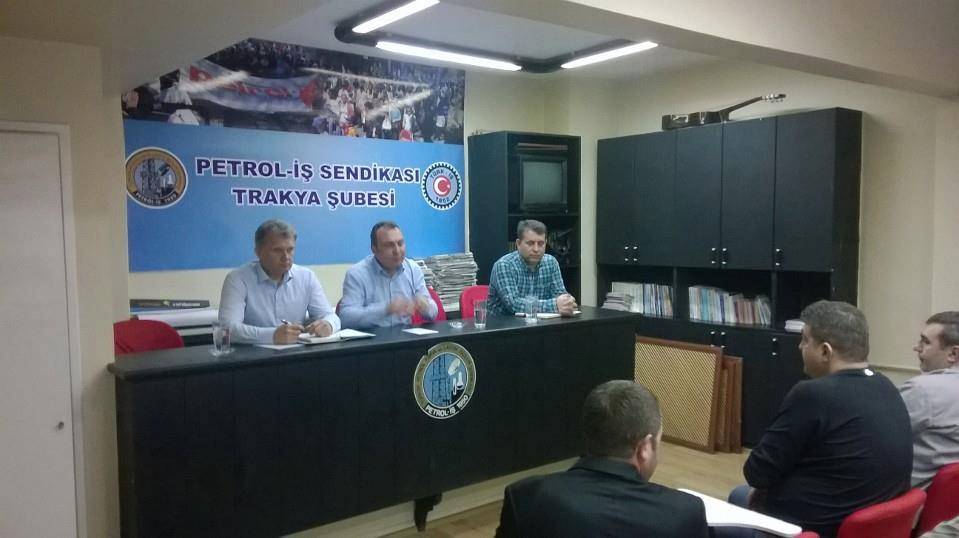 Trakya Şubemizde Temsilciler Kurulu Yapıldı