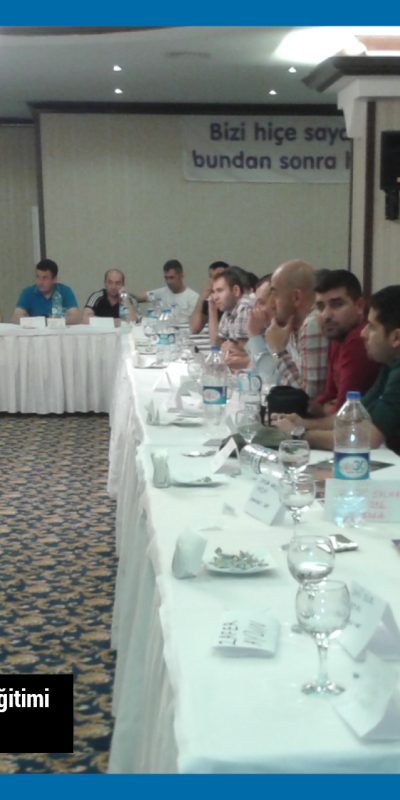 Birinci ve İkinci Grupların Eğitimini Geride Bıraktık