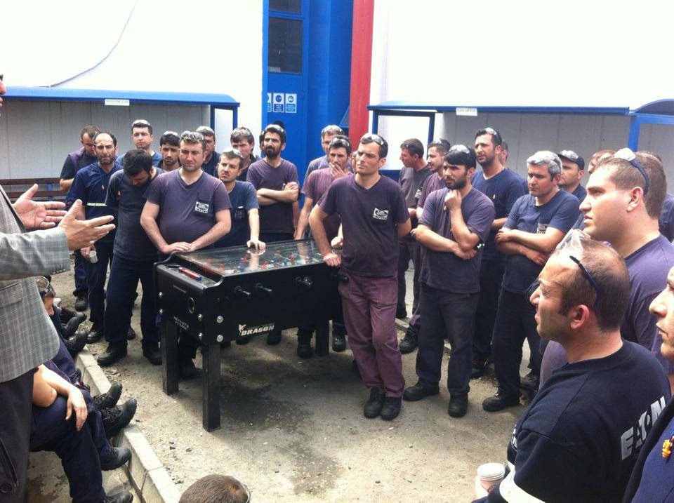 Genel Sekreterimiz Ali Ufuk Yaşar ve İstanbul 1 Nolu Şube Yöneticilerimizden Polimer İşyeri Ziyareti