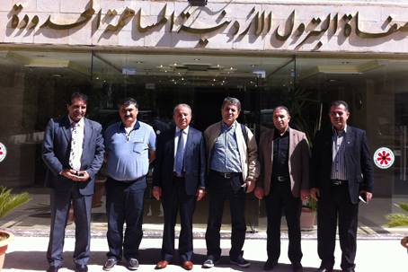 Ürdün ve Türkiye işçilerinin dostluğu