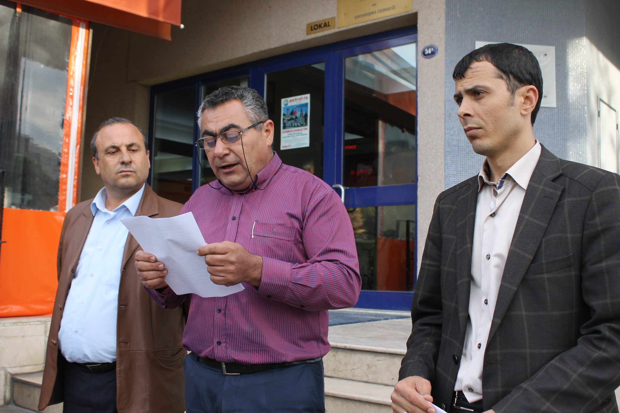 Aliağa Şubemiz Greif İşçilerine Destek İçin Basın Açıklaması Yaptı