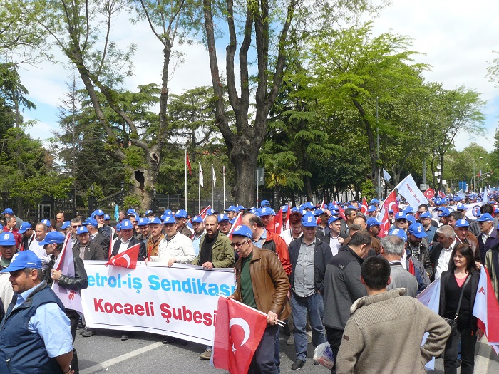Kocaeli Şubemizin Kadıköy'de 1 Mayıs Coşkusu