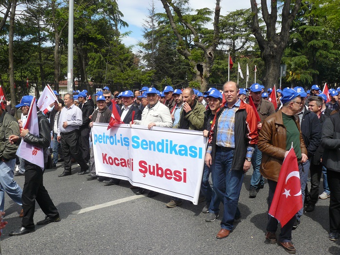 Kocaeli Şubemizin Kadıköy'de 1 Mayıs Coşkusu
