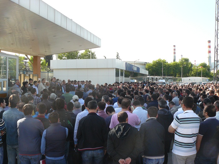 Kocaeli Şube Kitlesel Katılımla İş Bıraktı