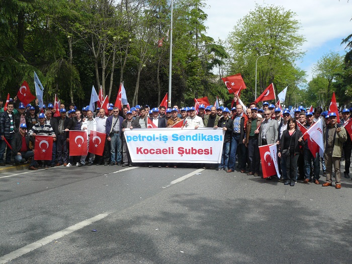 Kocaeli Şubemizin Kadıköy'de 1 Mayıs Coşkusu