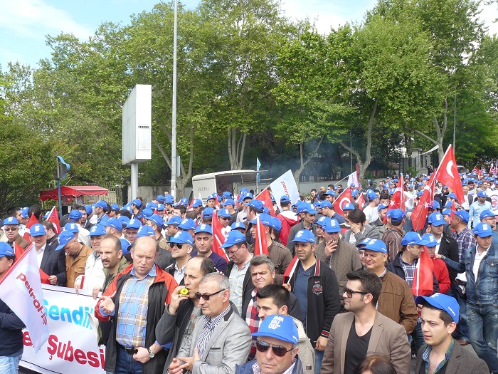 Kocaeli Şubemizin Kadıköy'de 1 Mayıs Coşkusu