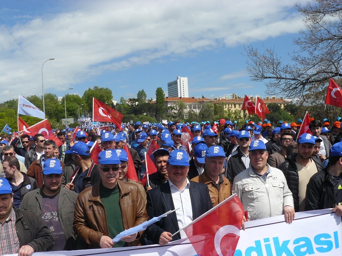Kocaeli Şubemizin Kadıköy'de 1 Mayıs Coşkusu