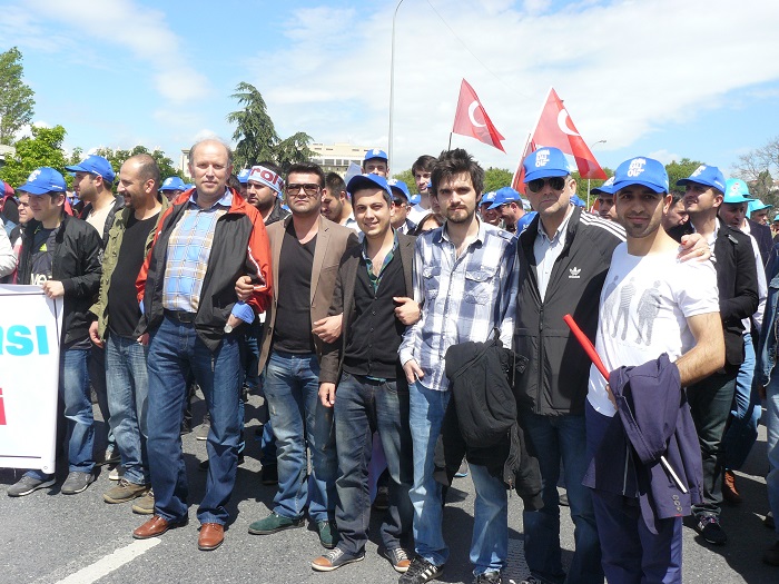 Kocaeli Şubemizin Kadıköy'de 1 Mayıs Coşkusu