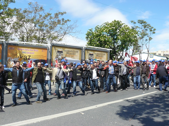 Kocaeli Şubemizin Kadıköy'de 1 Mayıs Coşkusu