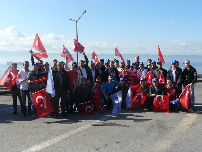 Kocaeli Şubemizin Kadıköy'de 1 Mayıs Coşkusu