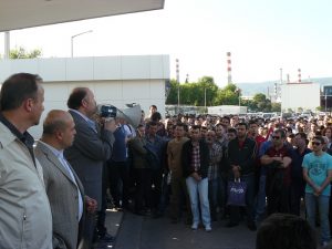 Kocaeli Şube Kitlesel Katılımla İş Bıraktı