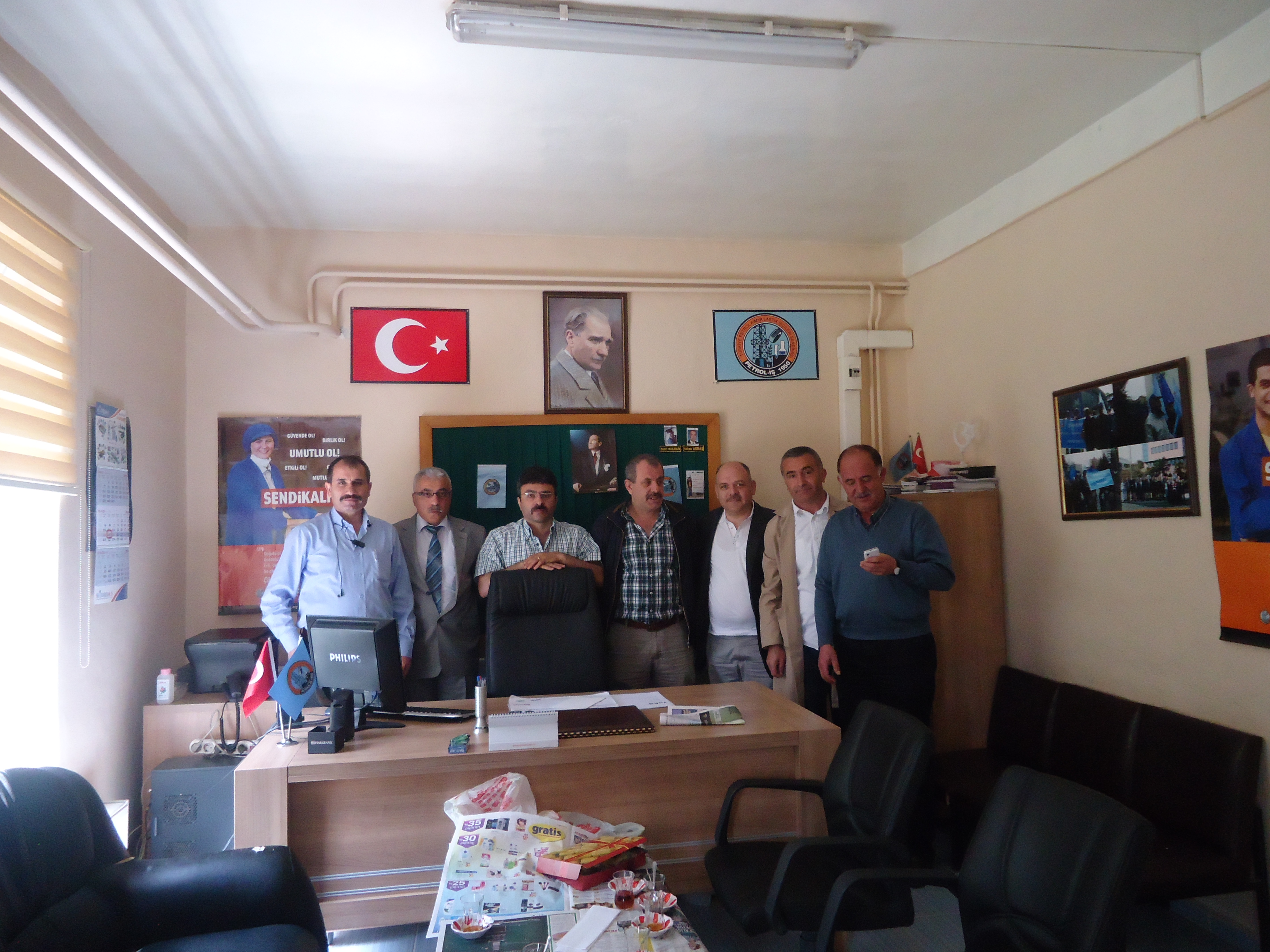 Ankara BOTAŞ İşyeri Temsilciliğinden MKEK Temsilciliğine Ziyaret