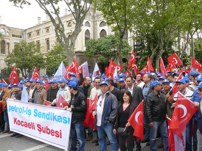 Kocaeli Şubemizin Kadıköy'de 1 Mayıs Coşkusu