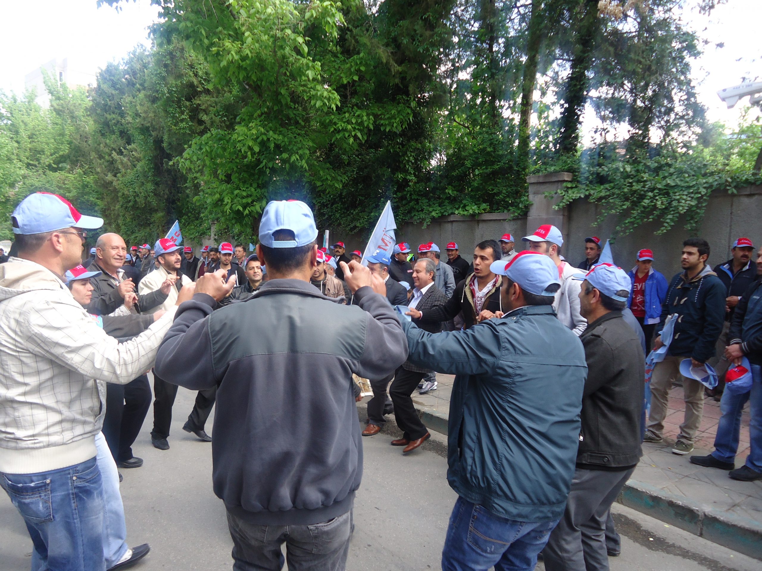 Ankara Şube 1 Mayıs'a Tandoğan'da “merhaba” dedi