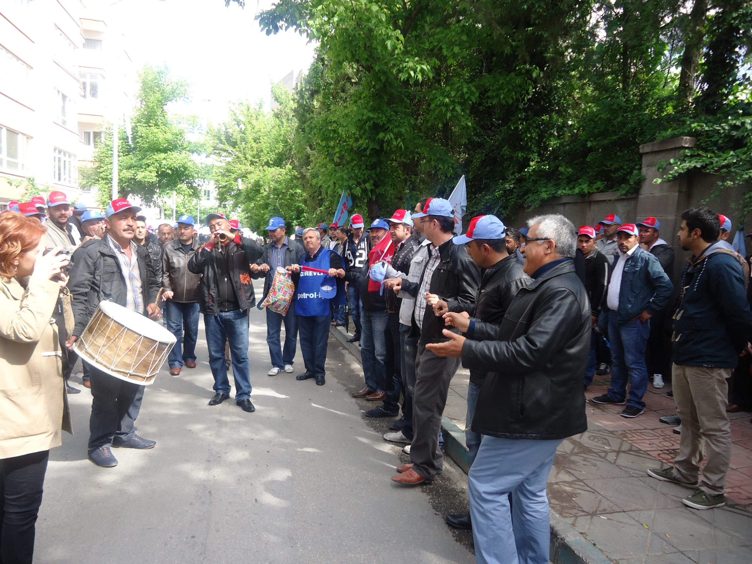 Ankara Şube 1 Mayıs'a Tandoğan'da “merhaba” dedi