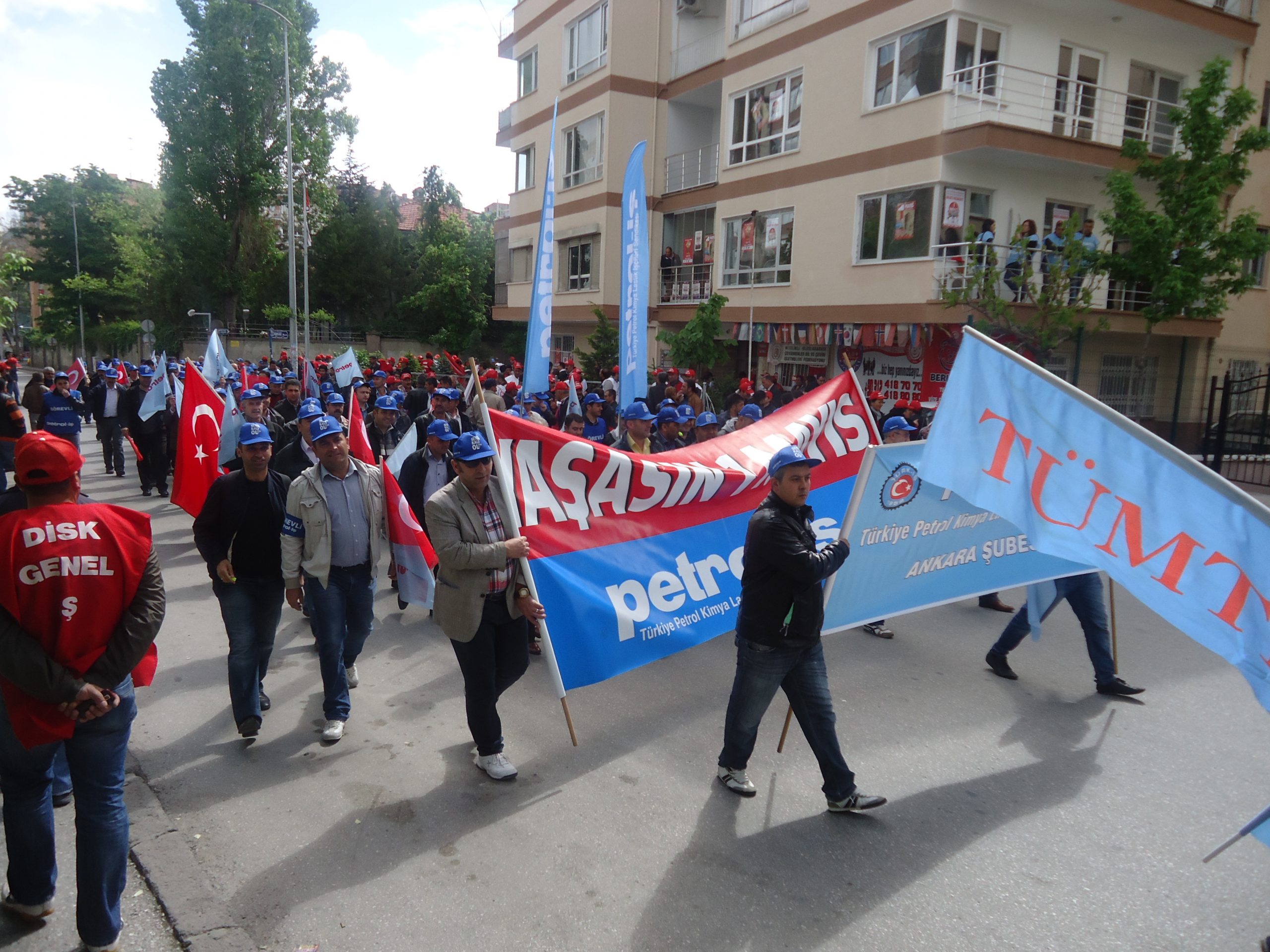 Ankara Şube 1 Mayıs'a Tandoğan'da “merhaba” dedi