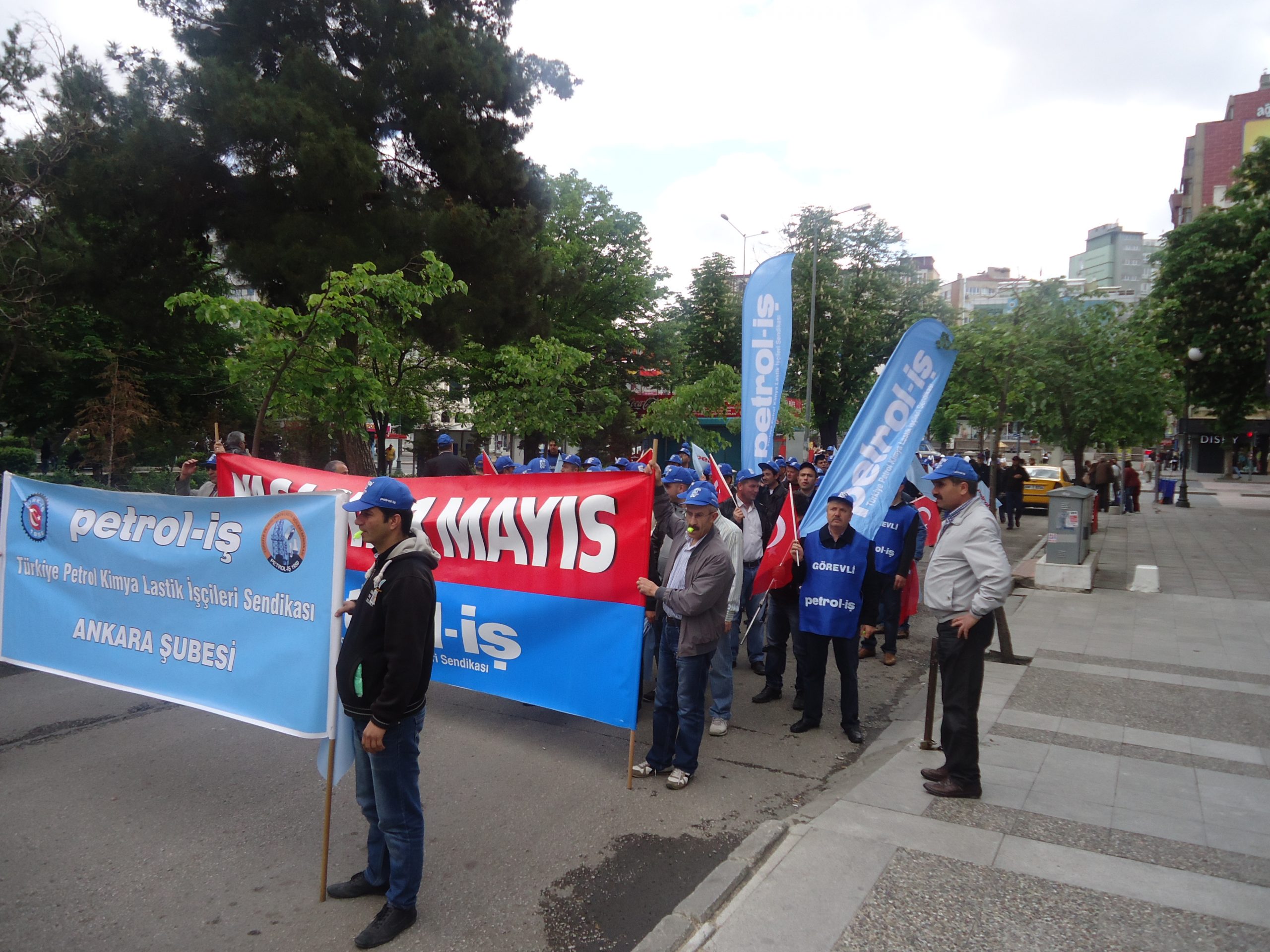 Ankara Şube 1 Mayıs'a Tandoğan'da “merhaba” dedi