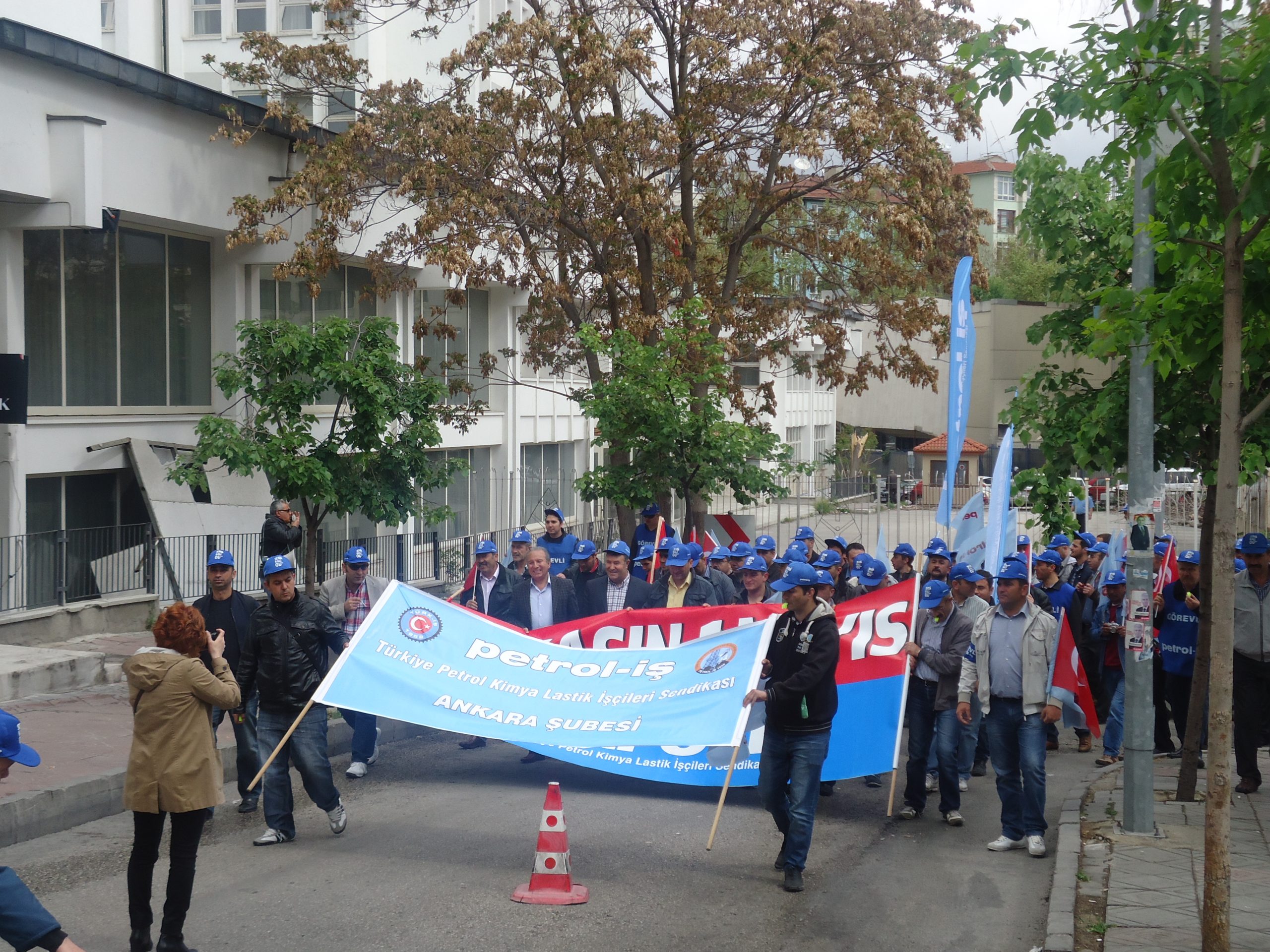 Ankara Şube 1 Mayıs'a Tandoğan'da “merhaba” dedi