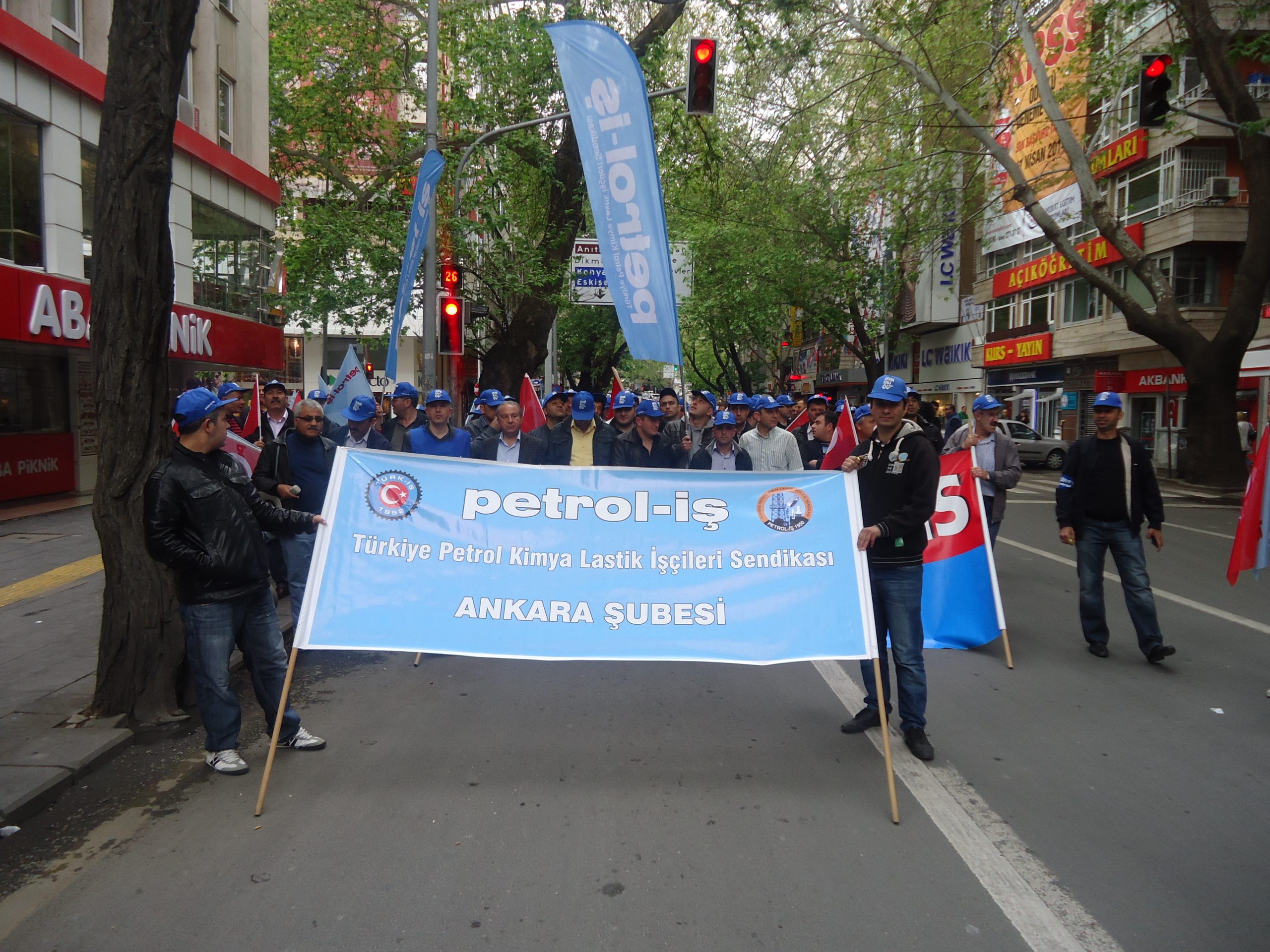 Ankara Şube 1 Mayıs'a Tandoğan'da “merhaba” dedi