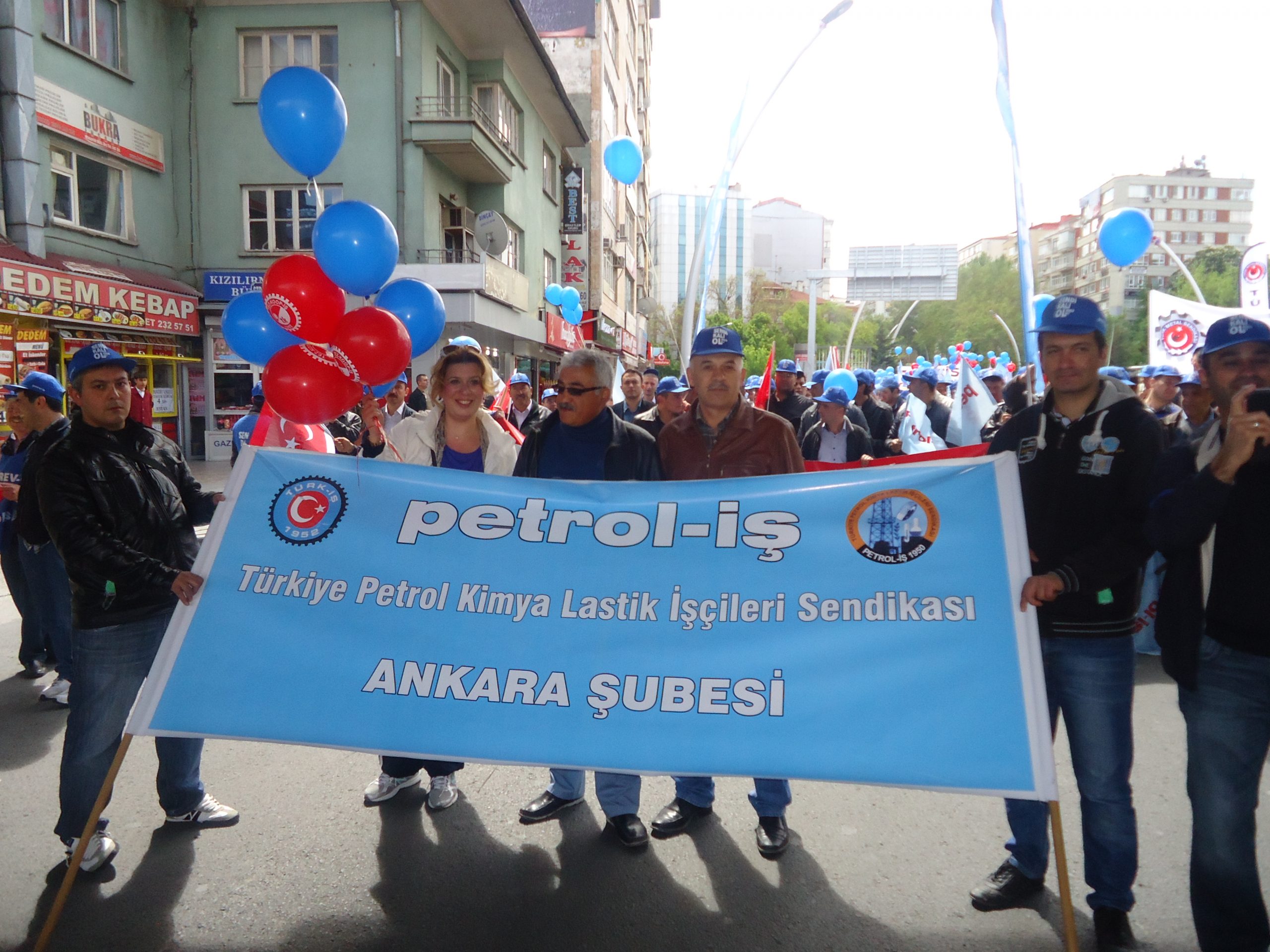 Ankara Şube 1 Mayıs'a Tandoğan'da “merhaba” dedi