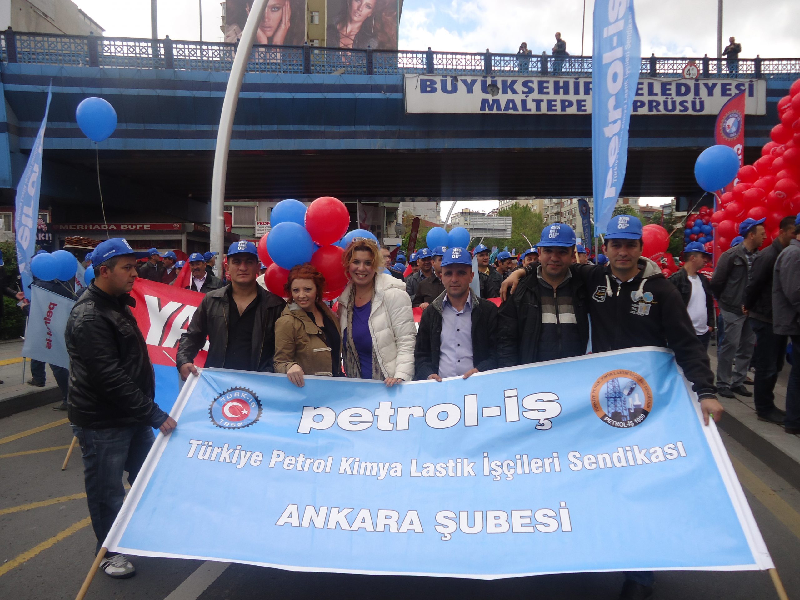 Ankara Şube 1 Mayıs'a Tandoğan'da “merhaba” dedi