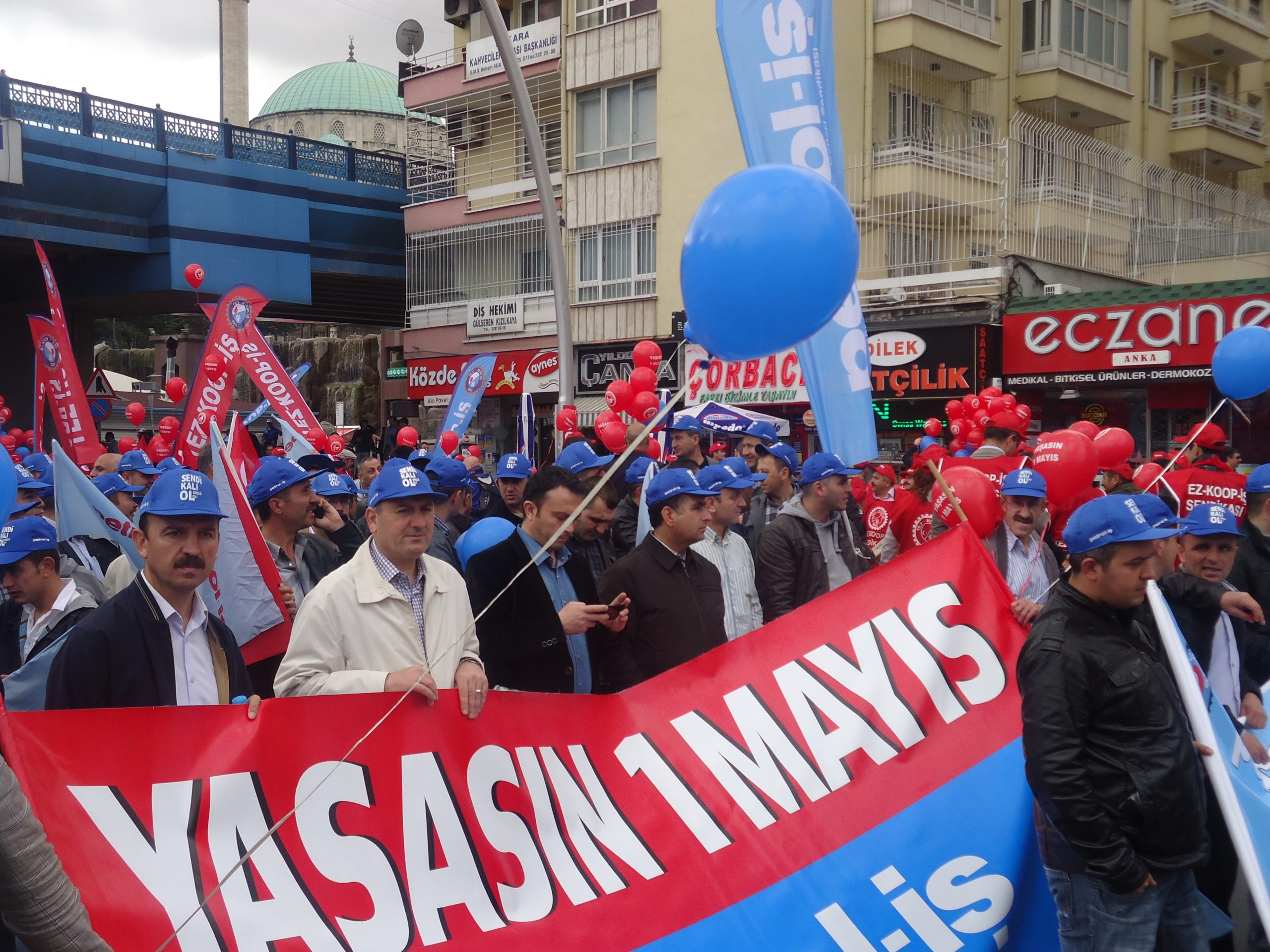 Ankara Şube 1 Mayıs'a Tandoğan'da “merhaba” dedi