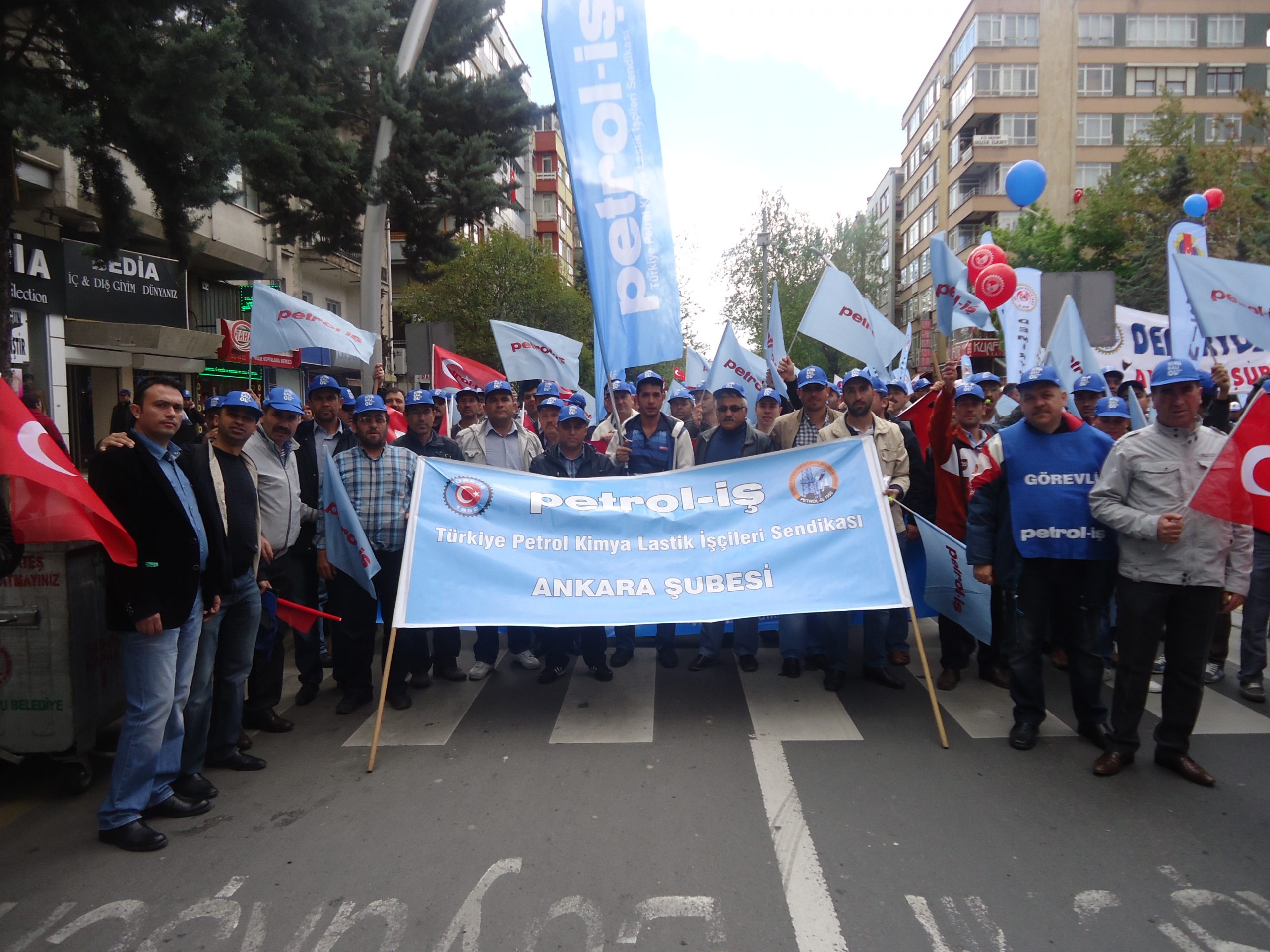 Ankara Şube 1 Mayıs'a Tandoğan'da “merhaba” dedi