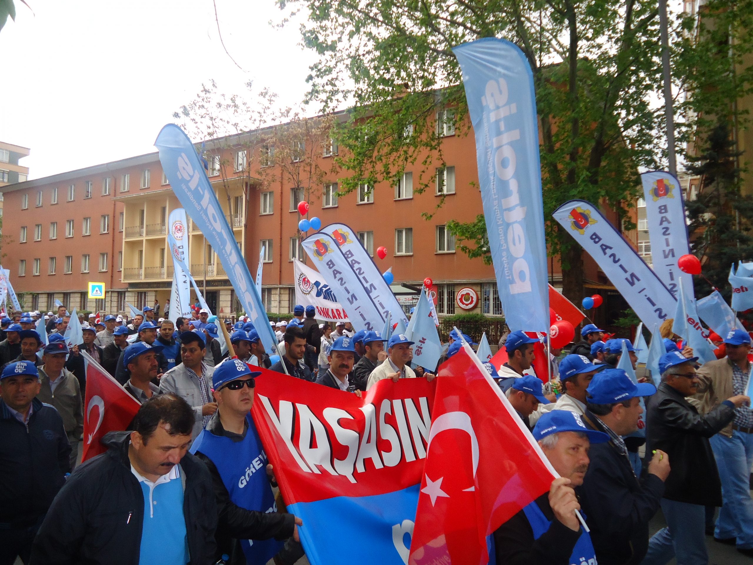 Ankara Şube 1 Mayıs'a Tandoğan'da “merhaba” dedi