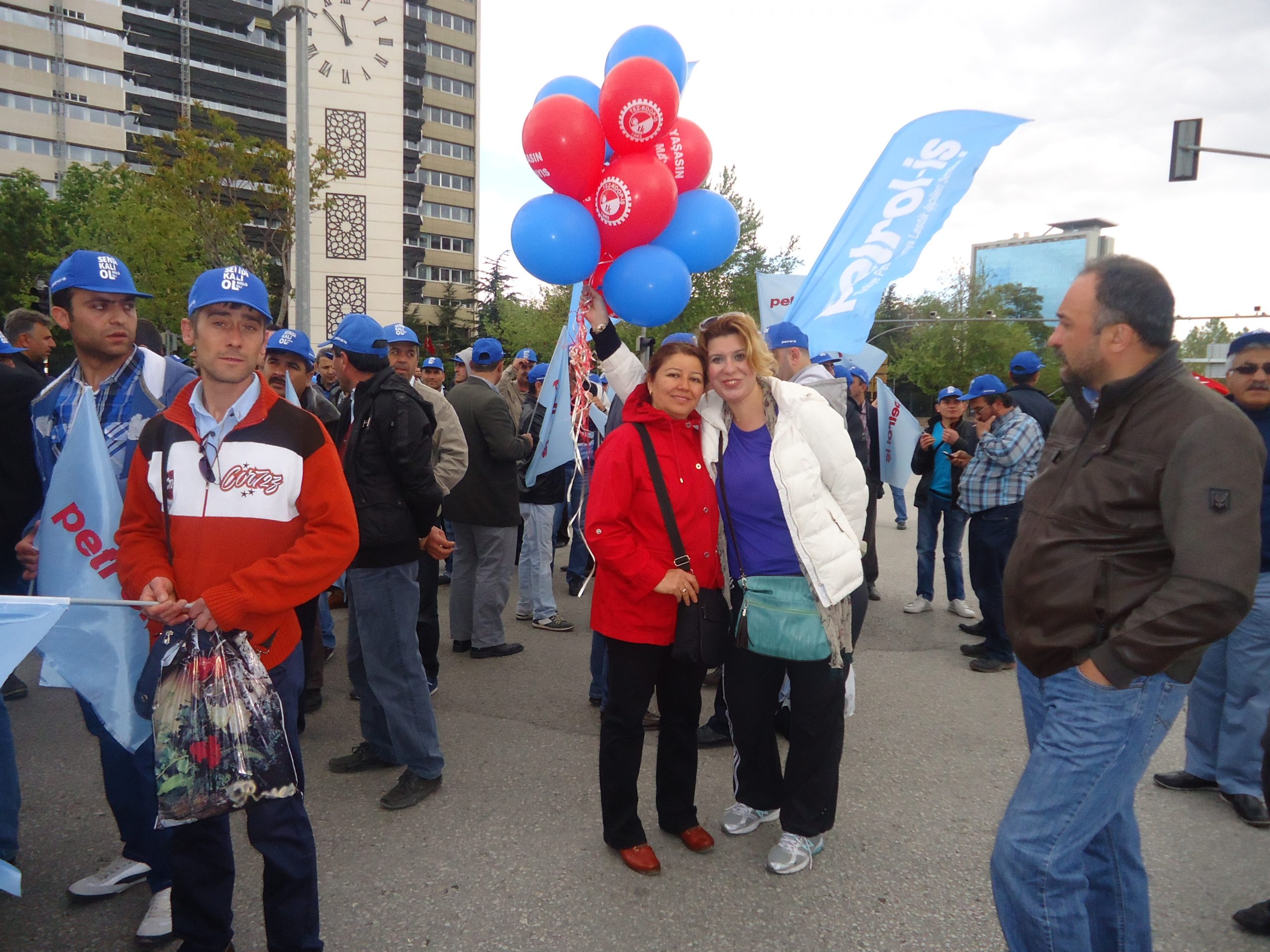 Ankara Şube 1 Mayıs'a Tandoğan'da “merhaba” dedi