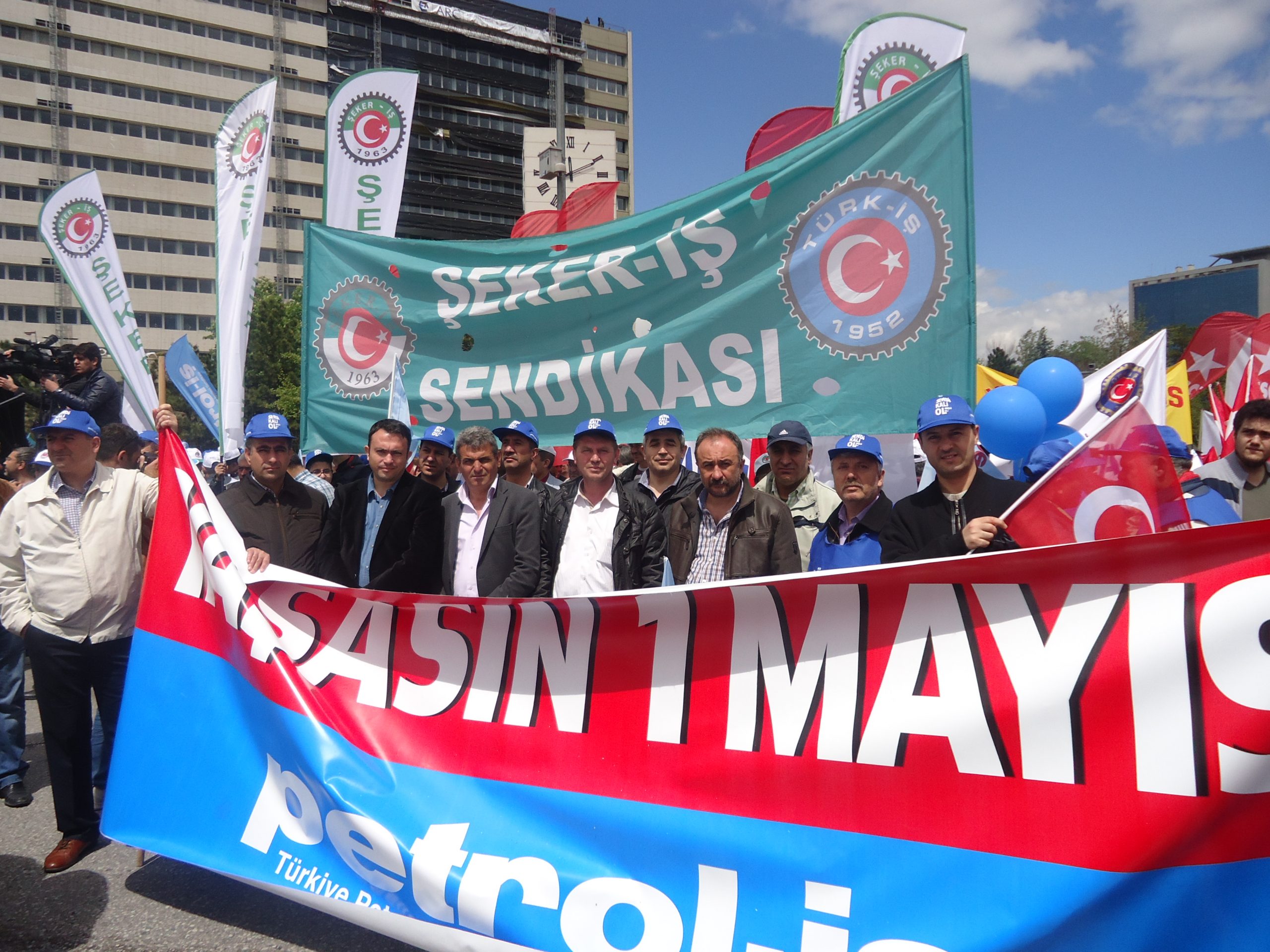 Ankara Şube 1 Mayıs'a Tandoğan'da “merhaba” dedi