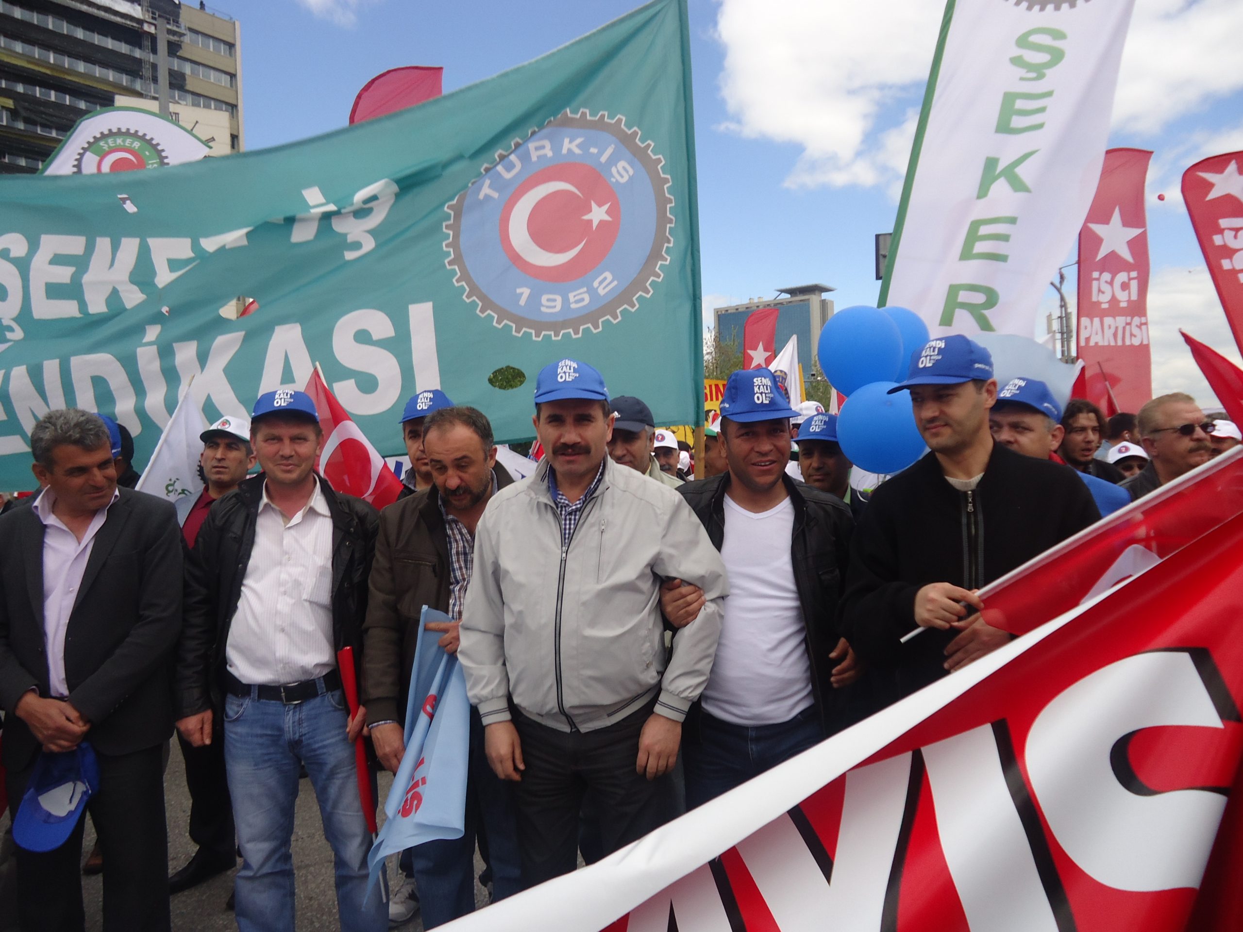 Ankara Şube 1 Mayıs'a Tandoğan'da “merhaba” dedi