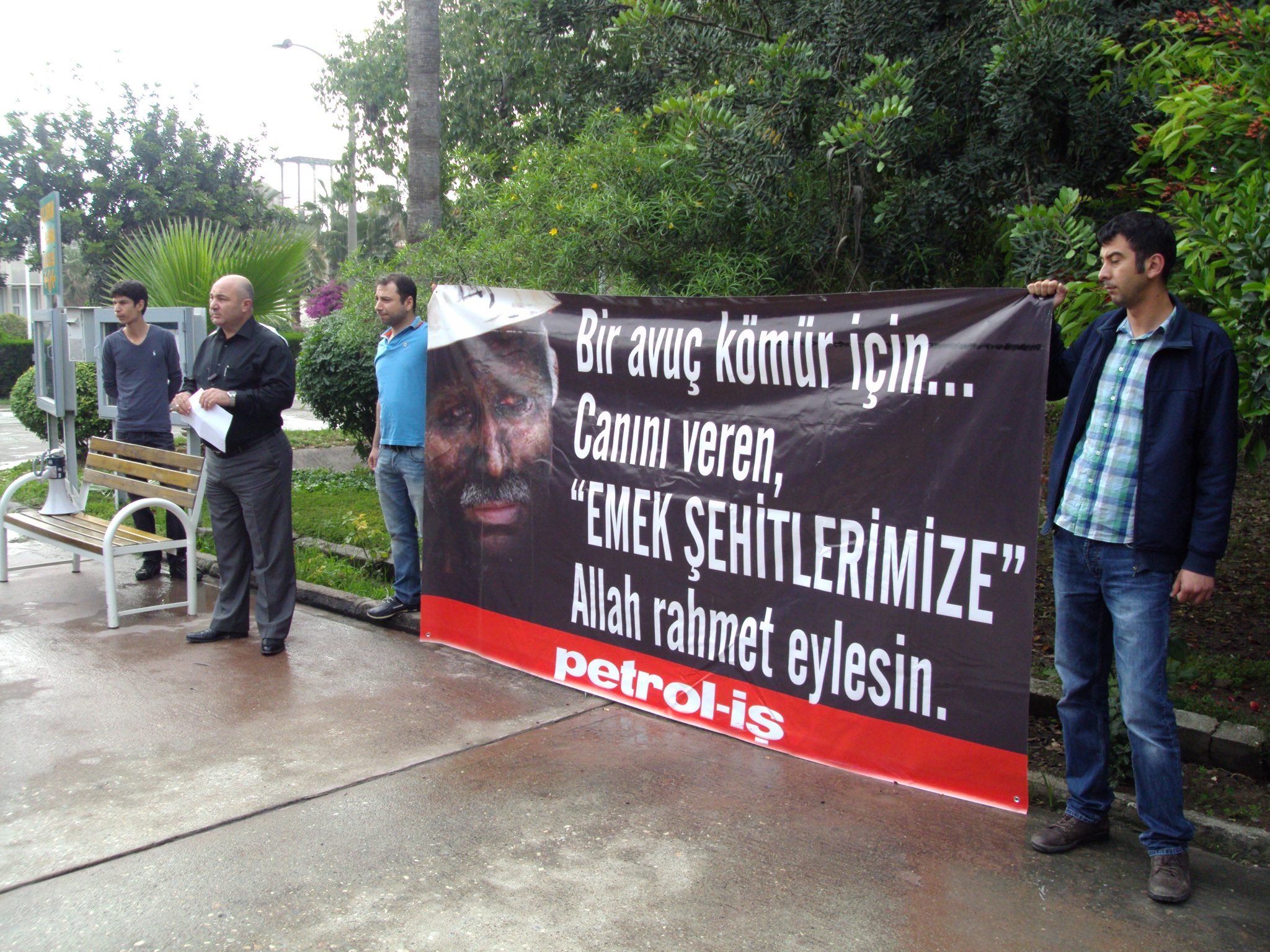 Mersin Şube Basın Açıklaması: Acımız büyük