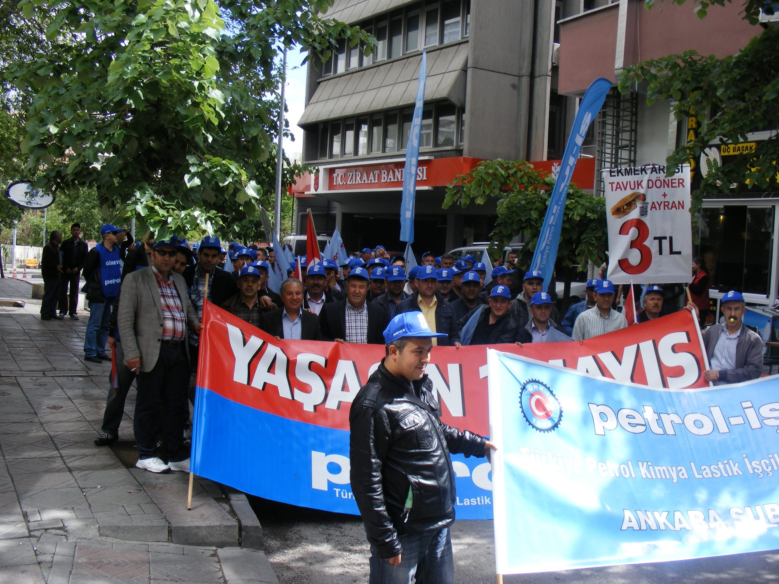 Ankara Şube 1 Mayıs'a Tandoğan'da “merhaba” dedi