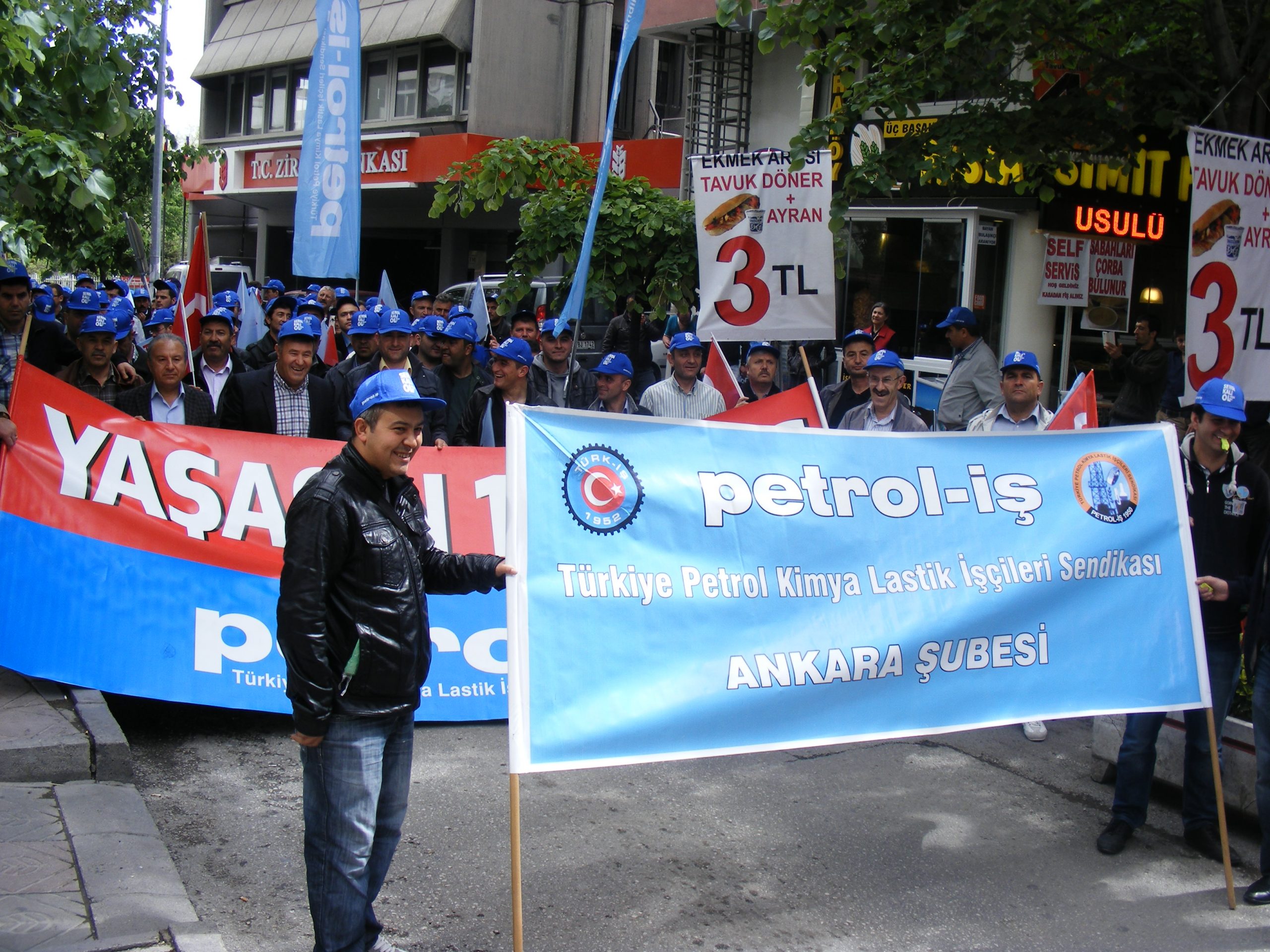 Ankara Şube 1 Mayıs'a Tandoğan'da “merhaba” dedi