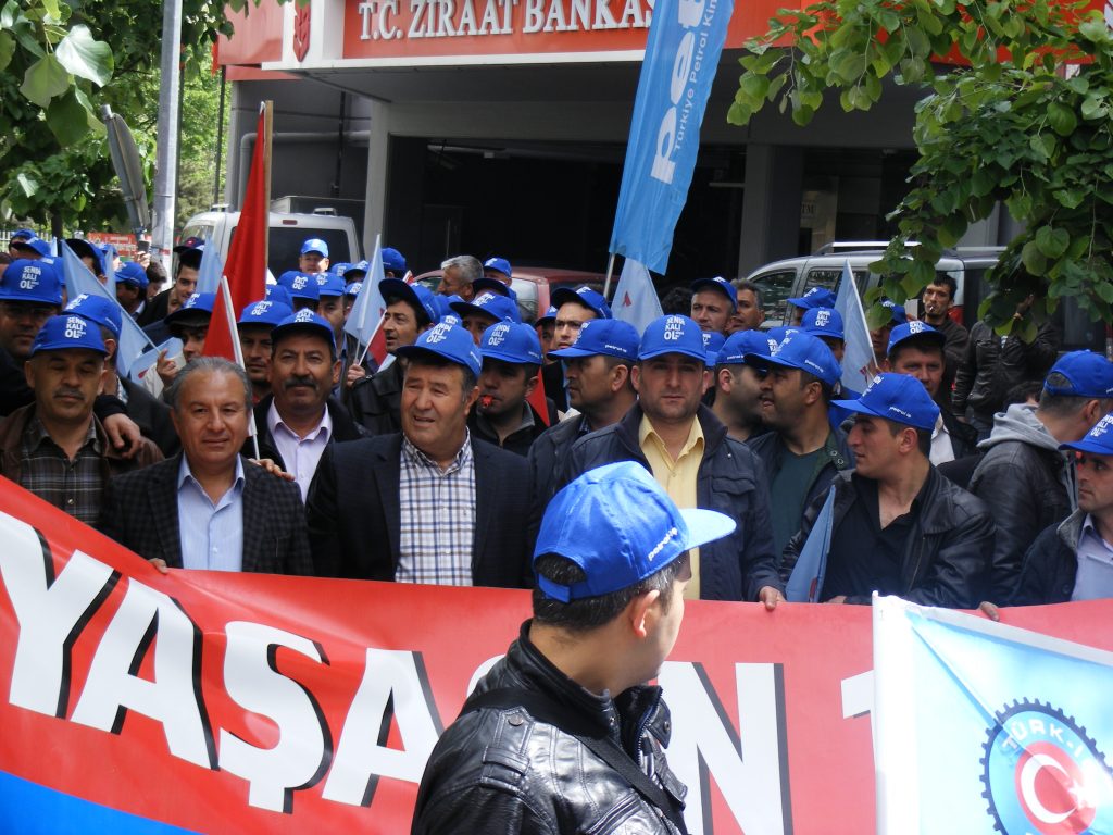 Ankara Şube 1 Mayıs'a Tandoğan'da “merhaba” dedi