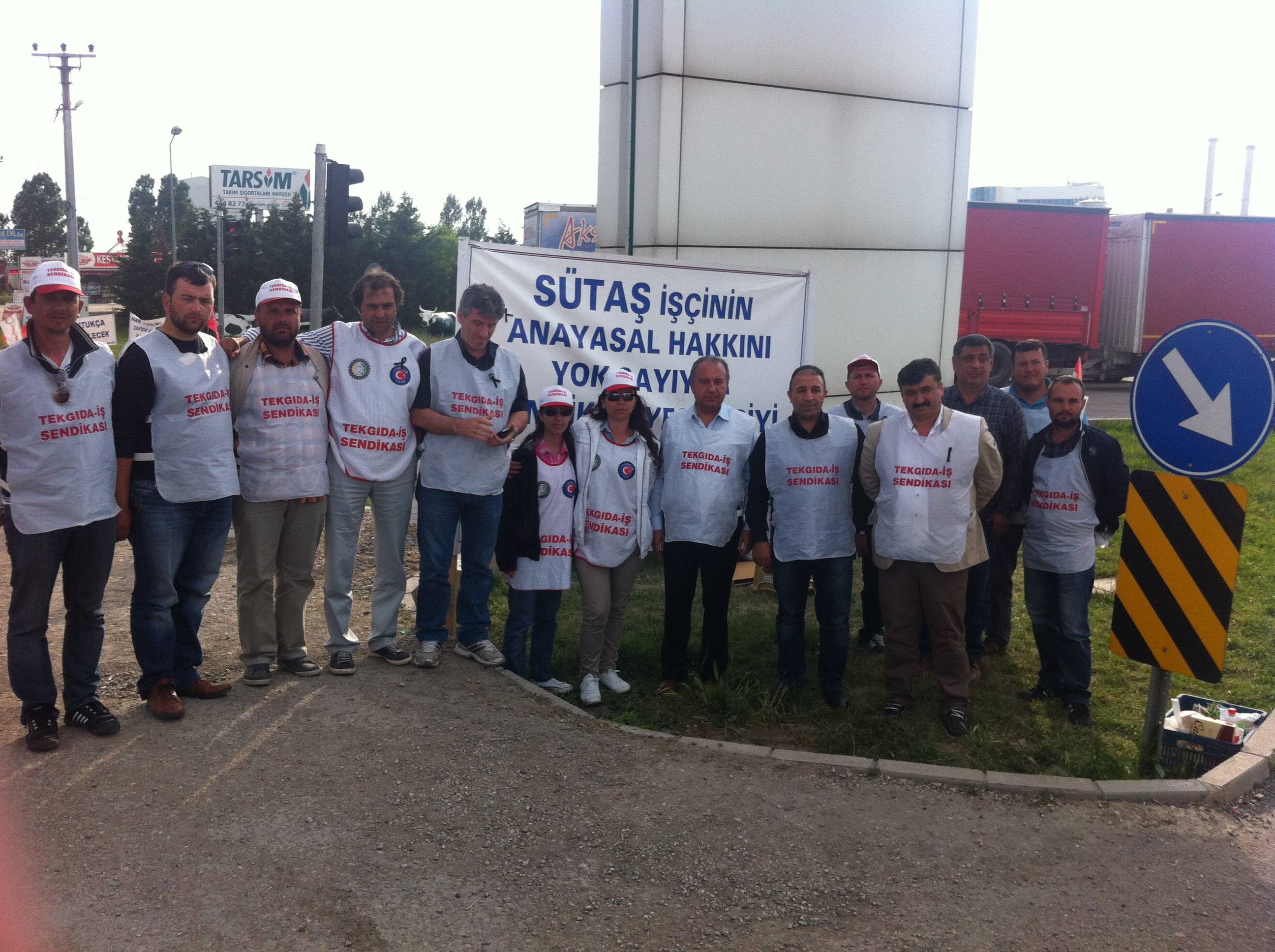 Ahmet Kabaca’dan Sütaş işçilerine ziyaret