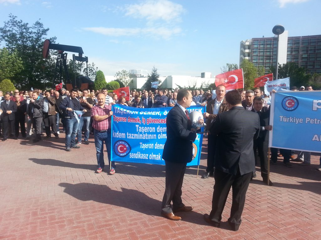 Ankara Şubemize Bağlı İşyerlerinde İş Bırakma
