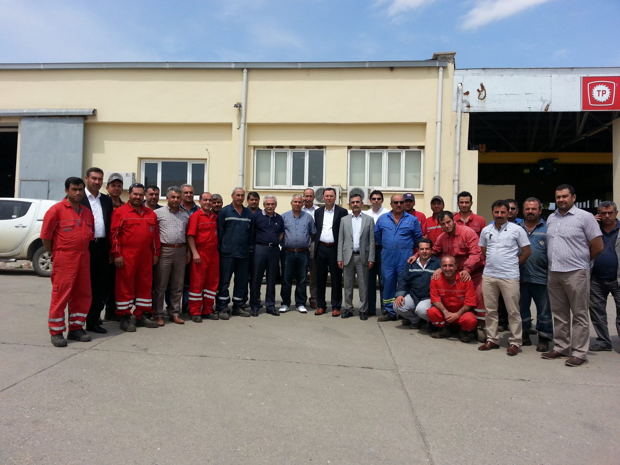 Genel Başkanımız ve Genel Örgütlenme ve Eğitim Sekreterimiz Adıyaman TPAO'da