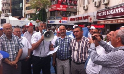 Aliağa Şubemiz Özelleştirmeye Karşı Eylemdeydi