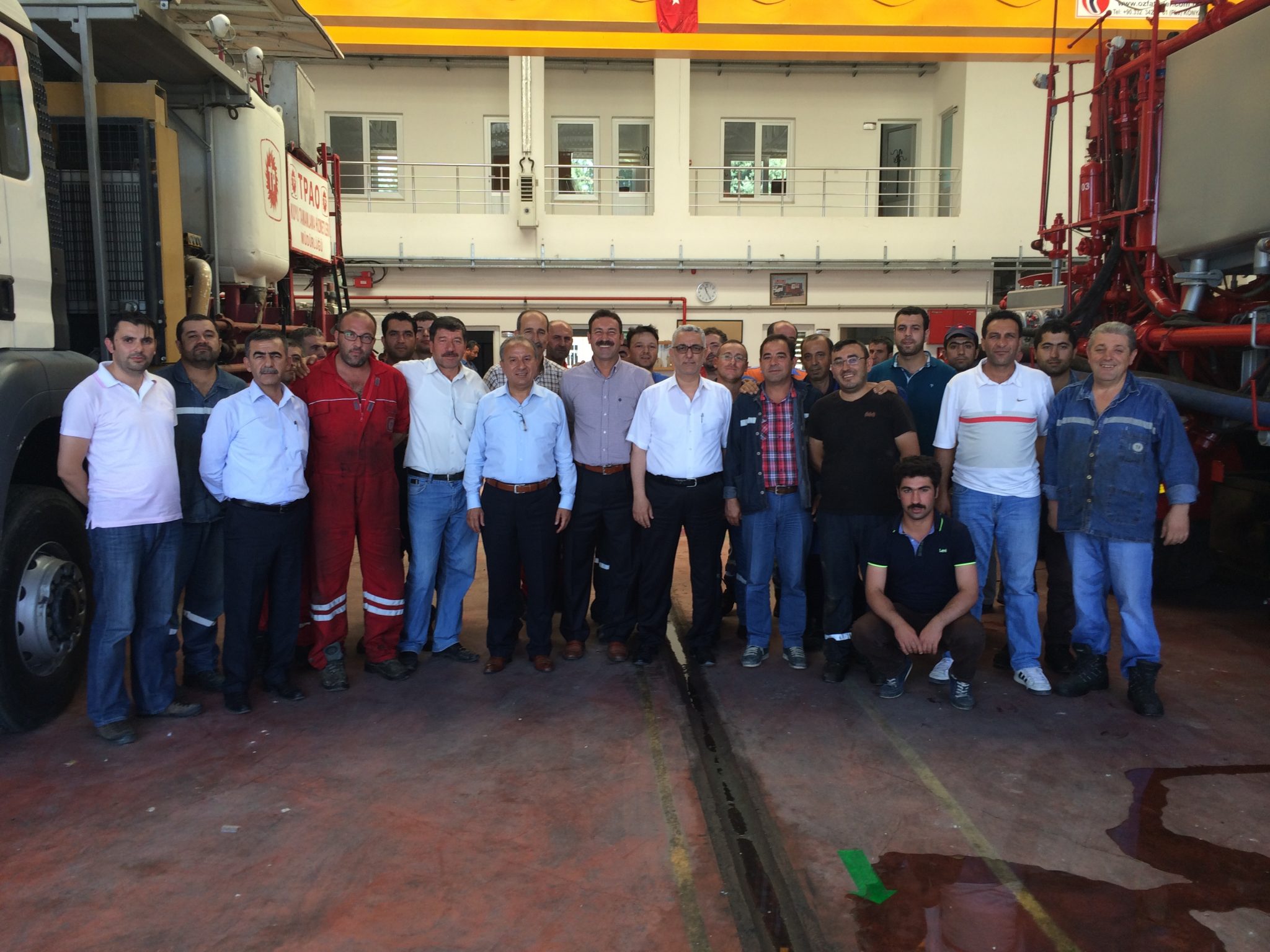 Genel Sekreterimiz ve Genel Yönetim Sekreterimizden Adıyaman TPAO İşyeri Ziyareti