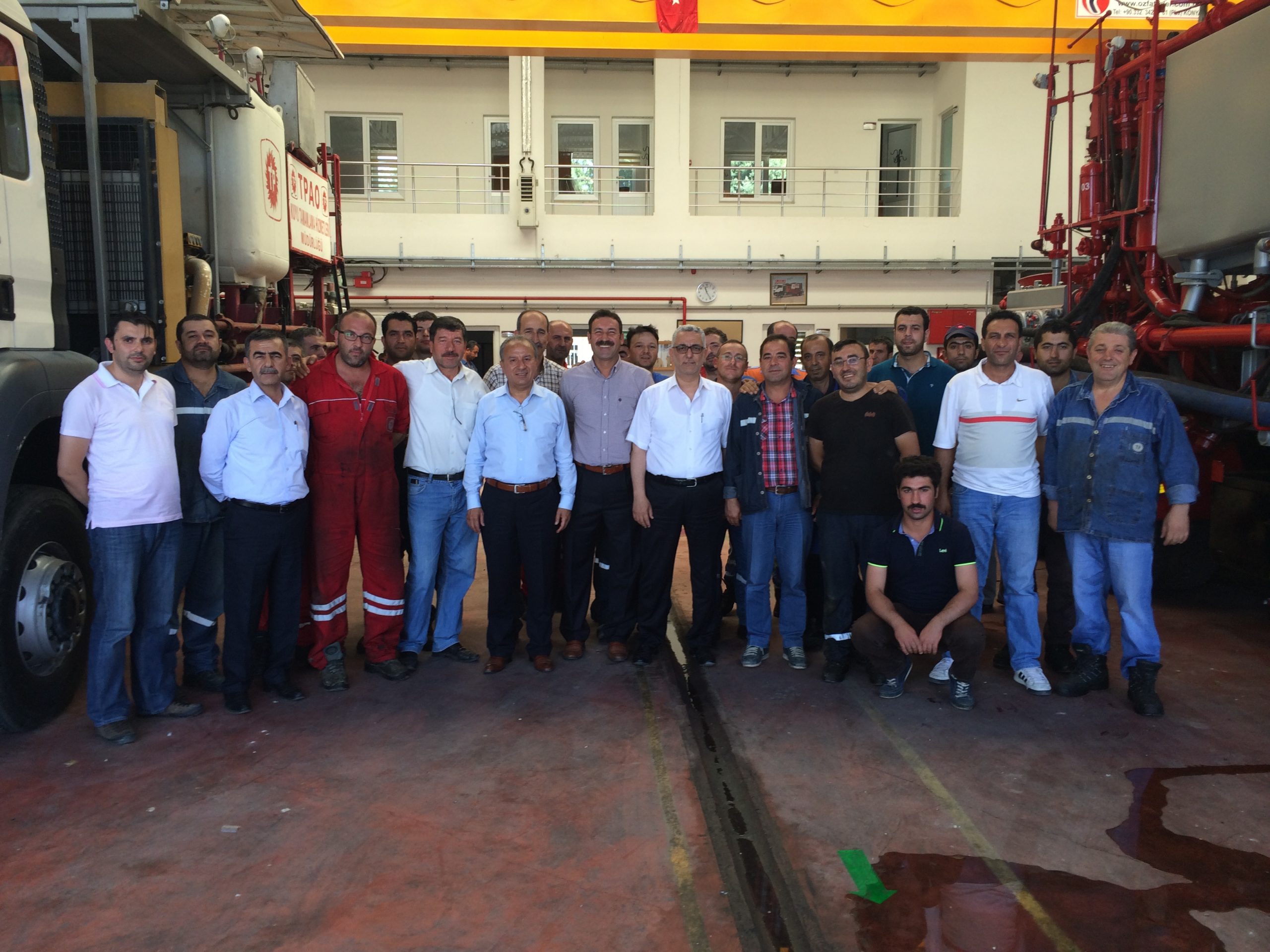 Genel Sekreterimiz ve Genel Yönetim Sekreterimizden Adıyaman TPAO İşyeri Ziyareti