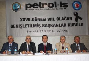 Özelleştirmelere ve taşeronlaştırmaya tavizsiz bir şekilde karşı çıkıyoruz