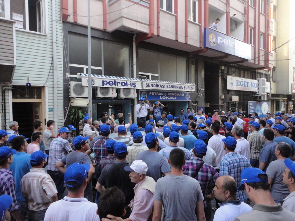 Bandırma Şubemize Bağlı Boraks Fabrikası'nda Eylem Yapıldı
