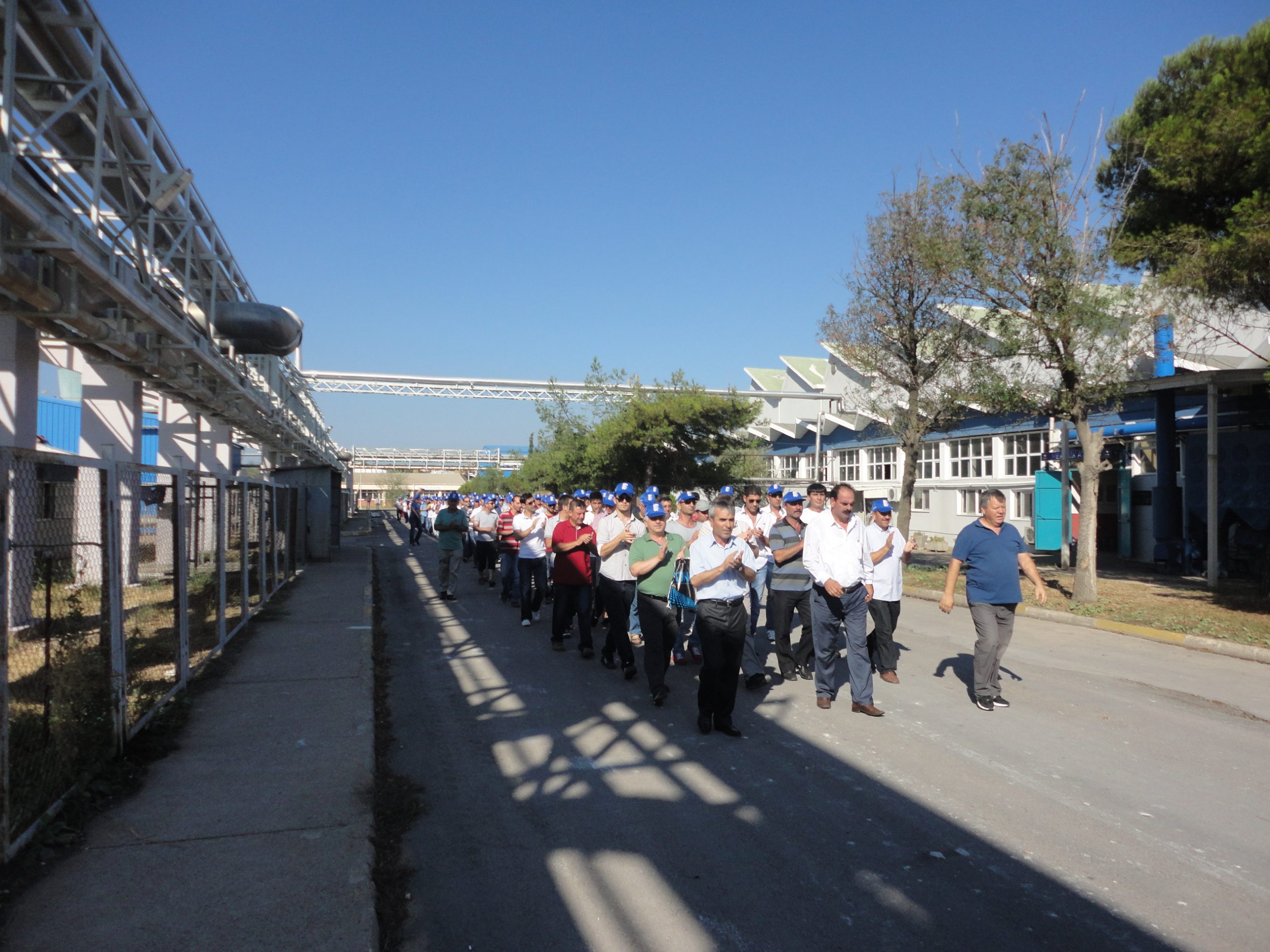 Bandırma Şubemize Bağlı Boraks Fabrikası'nda Eylem Yapıldı