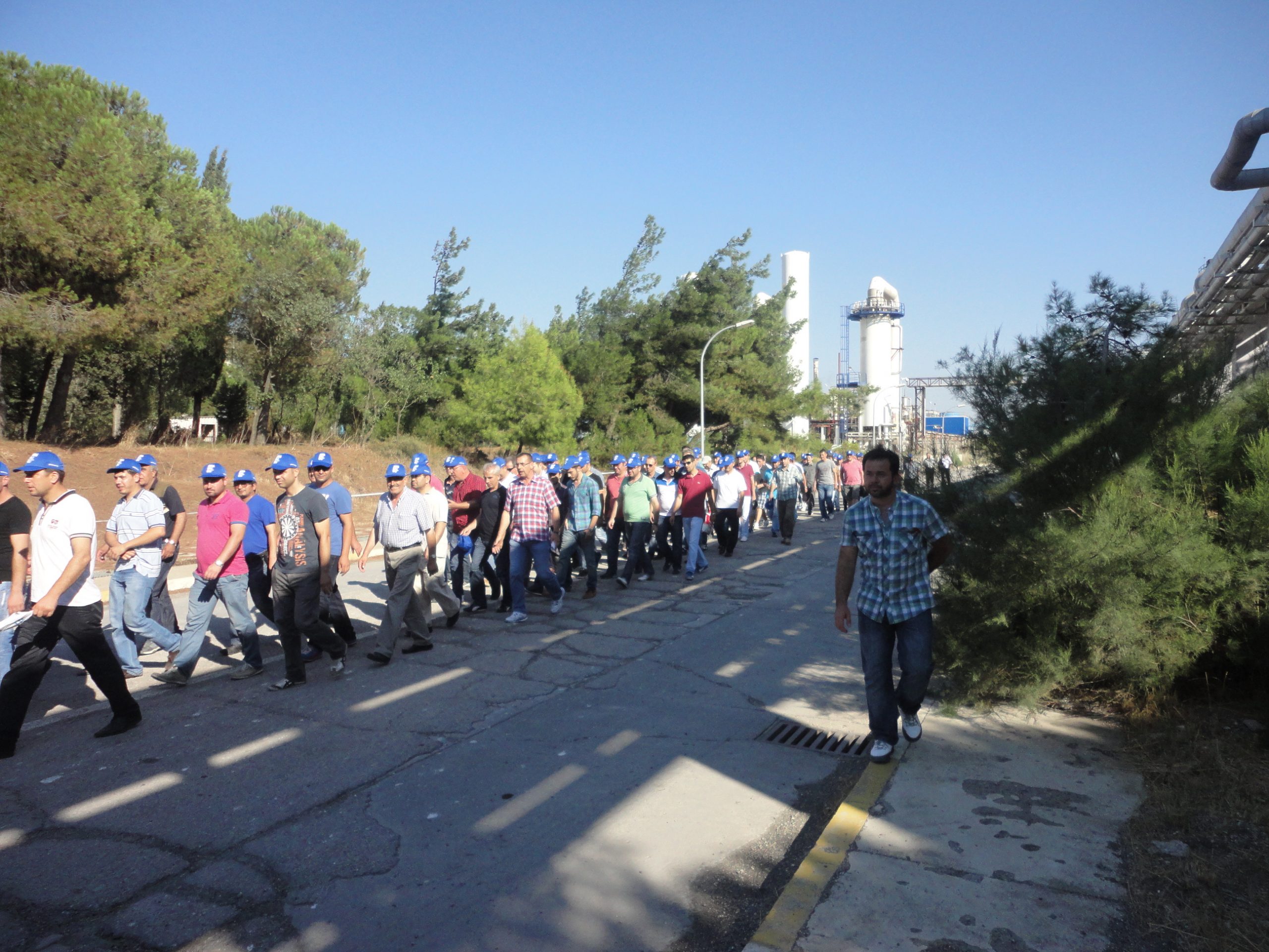 Bandırma Şubemize Bağlı Boraks Fabrikası'nda Eylem Yapıldı