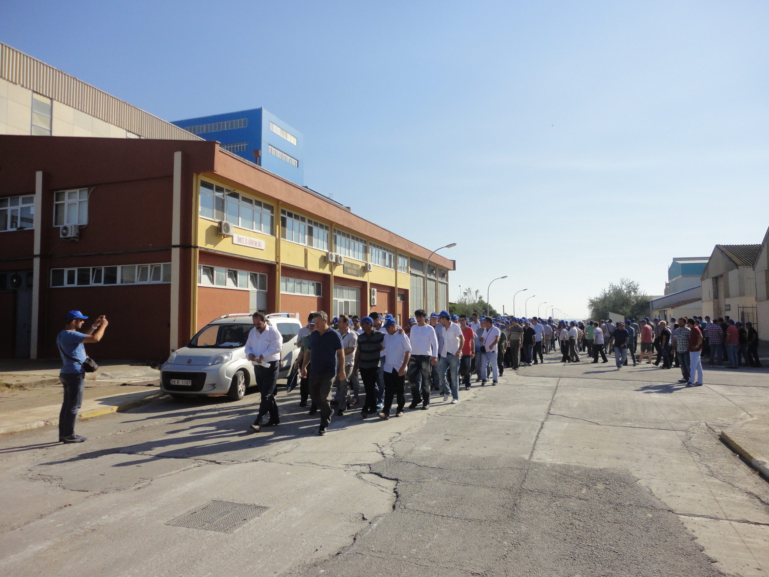 Bandırma Şubemize Bağlı Boraks Fabrikası'nda Eylem Yapıldı