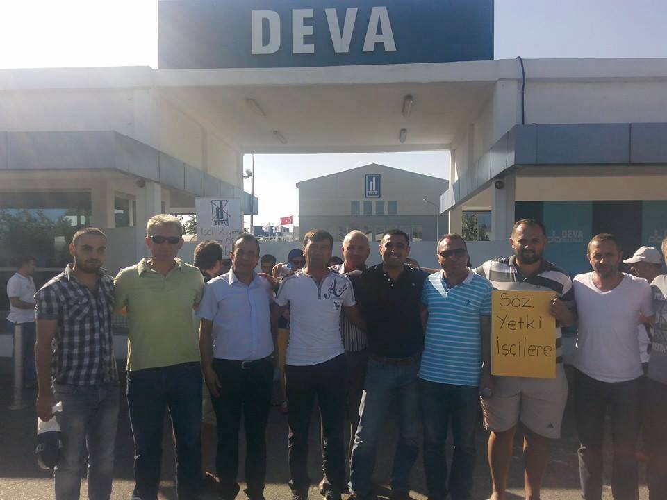 DEVA'da İŞÇİ KIYIMINA SON!