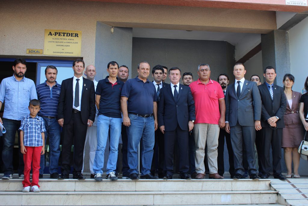 Hak ve Eşitlik Partisi'nden Aliağa Şubesine Ziyaret